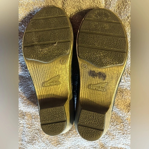 Dansko boots women’s Tivoli Michelle ankle braided black nubuck 6.5/7 EUR 37 - Picture 8 of 9